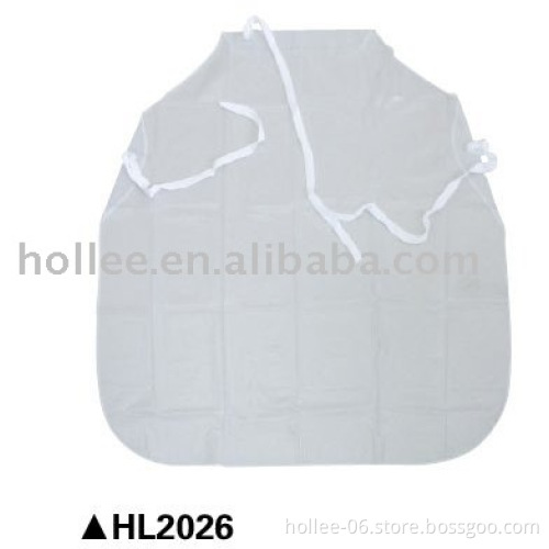 clear pvc apron